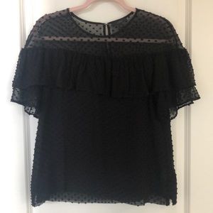 J.Crew Ruffle Top